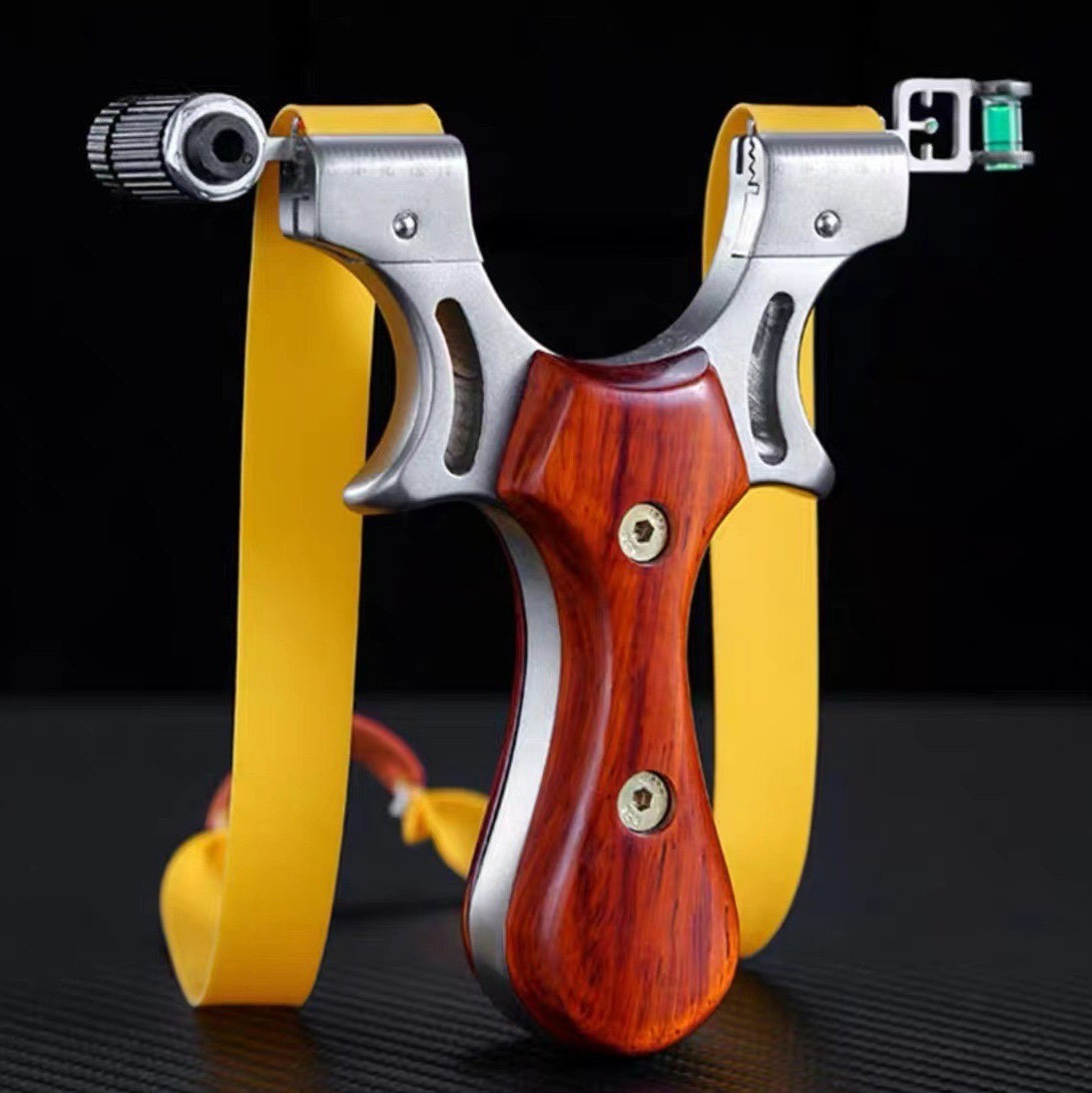Semplice - Lanciagranate per caccia e tiro laser con manico in legno