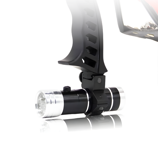 Striker Slingshot Upgrade Kit: Angelrollenhalter und Licht-/Laservisier-Aufsatz