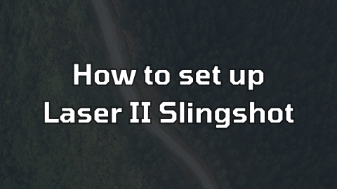 How to set up Laser II Slingshot? | HawkSling Tutorial