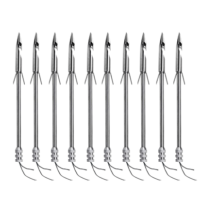 10-Pack Stainless Steel Fishing Darts