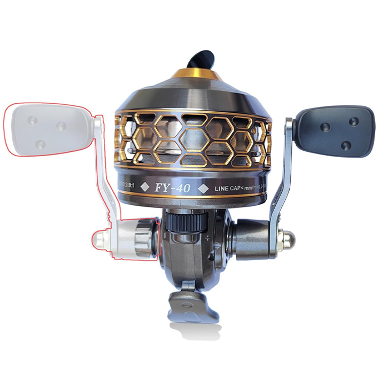 High performance slingshot fishing reel