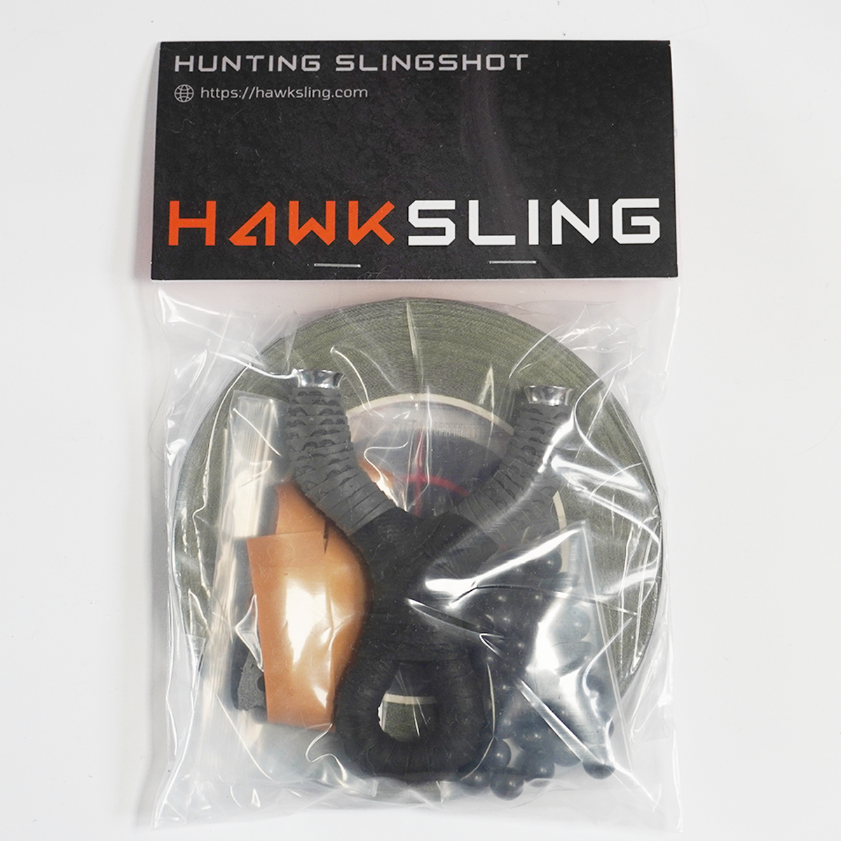 Stainless Steel Rounded Head Lightweight Slingshot