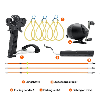 Outdoor Handgelenkstütze Tragbare Jagd Angeln Schleuder Mit Handgelenk Rest