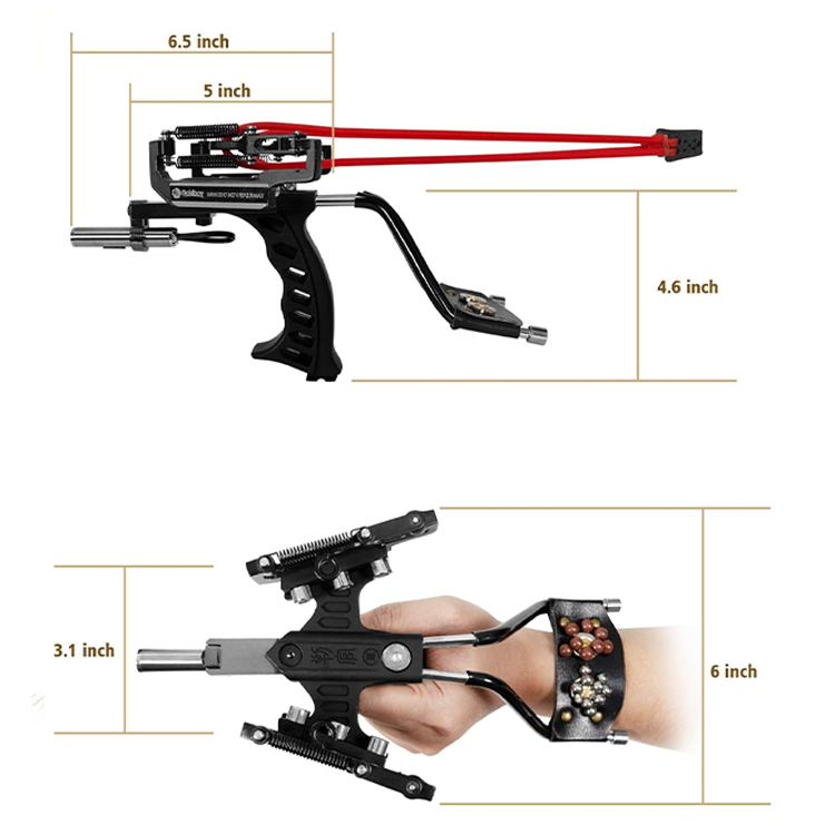 Striker - Herramienta profesional para exteriores para caza y tiro de precisión con reposamuñecas