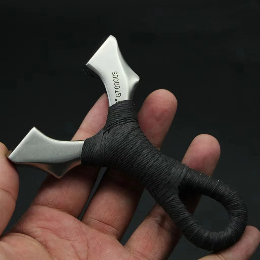 Stainless Steel Lightweight Hunting Slingshot