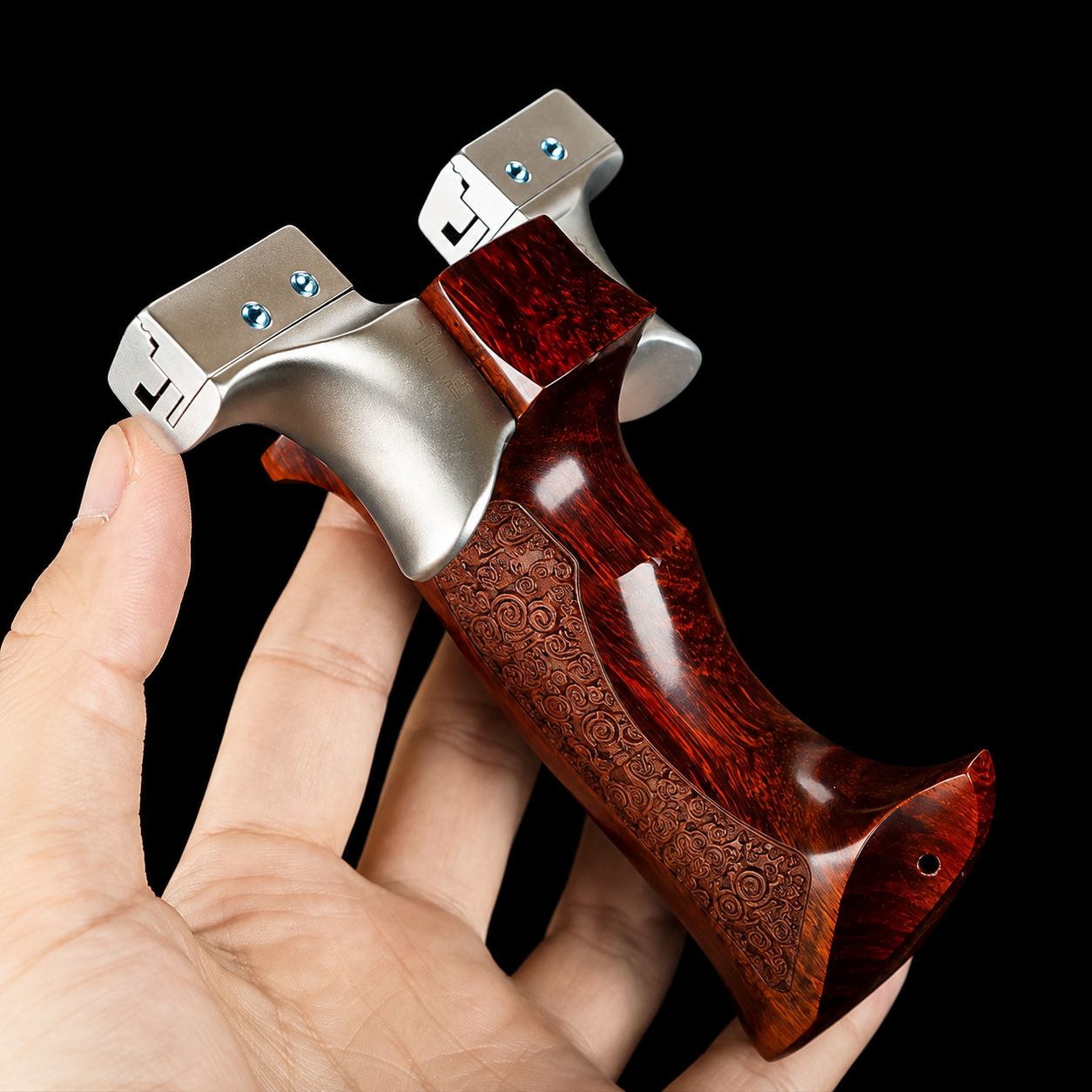 Tomahawk Wood - Stainless Steel Shooting & Hunting Slingshot
