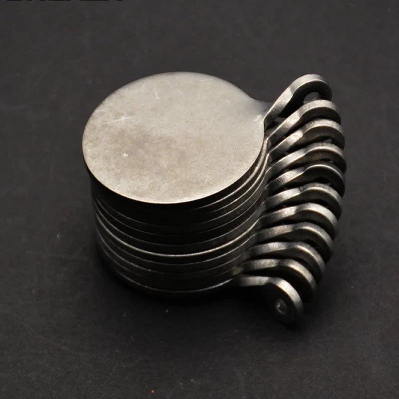 10 Pcs Stainless Steel Slingshot Targets – Perfect for Hunting Slingshot Practice